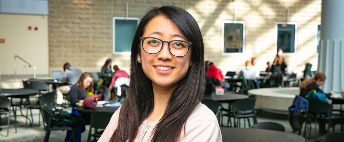 Portrait of graduate student Grace Teng