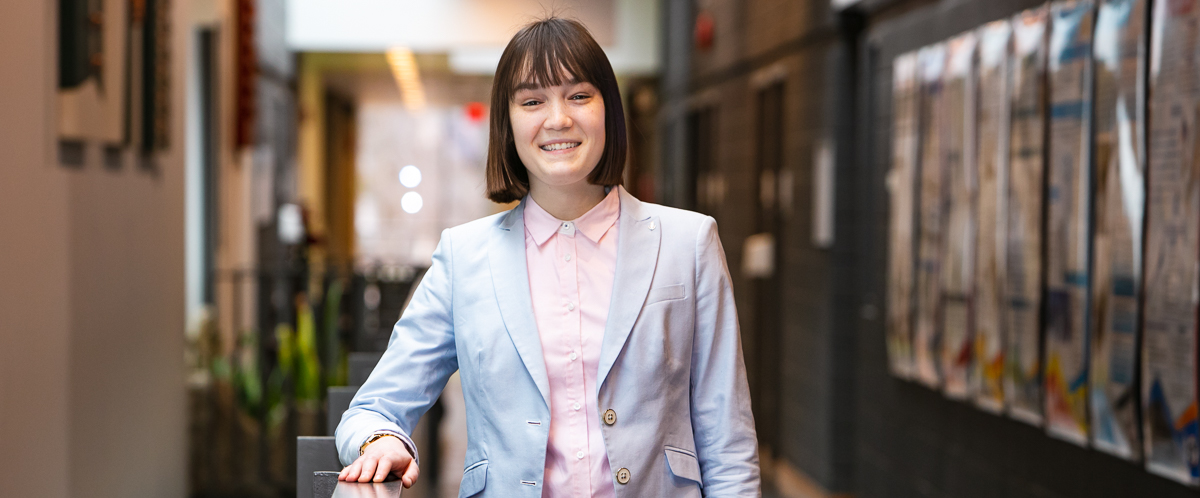 Portrait of graduate student Katie Francis