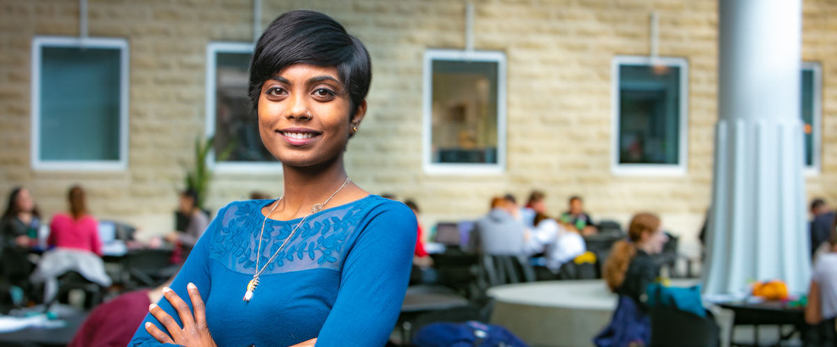 Portrait of graduate student Meera Navaratnam