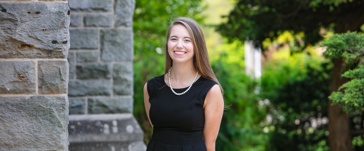 Portrait of graduate student in the MA in Management at the University of Guelph, Melanie McCaig