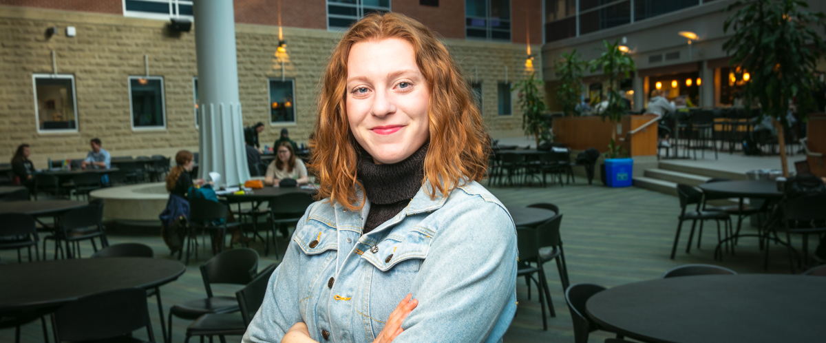 Portrait of graduate student Sarah Martone