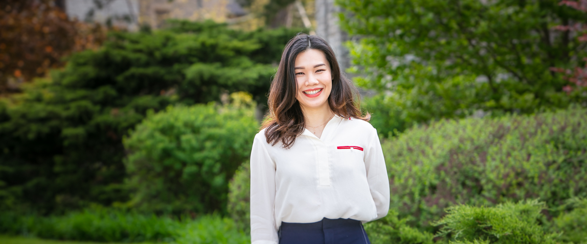 Tourism and Hospitality MSc at the University of Guelph graduate student Xiaoyan Yang