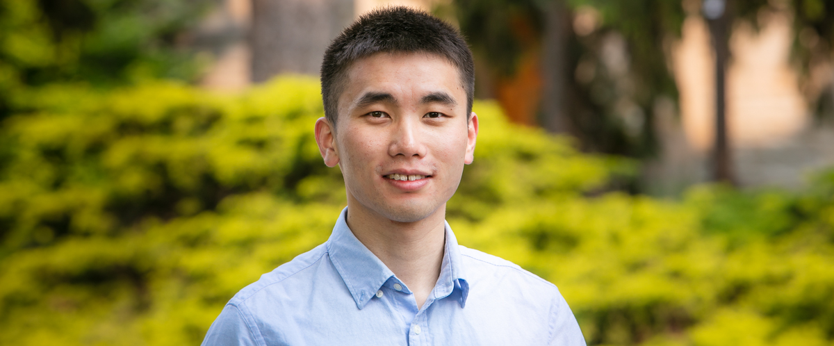 MSc Tourism and Hospitality at the University of Guelph graduate student Zhehao Zhao