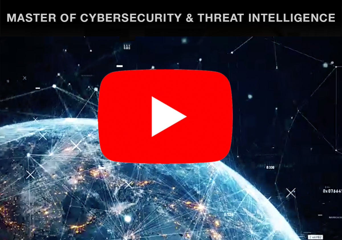 Master of Cybersecurity & Threat Intelligence at U of Guelph link to Youtube video 