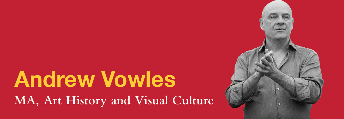 Youtube banner for Andrew Vowels