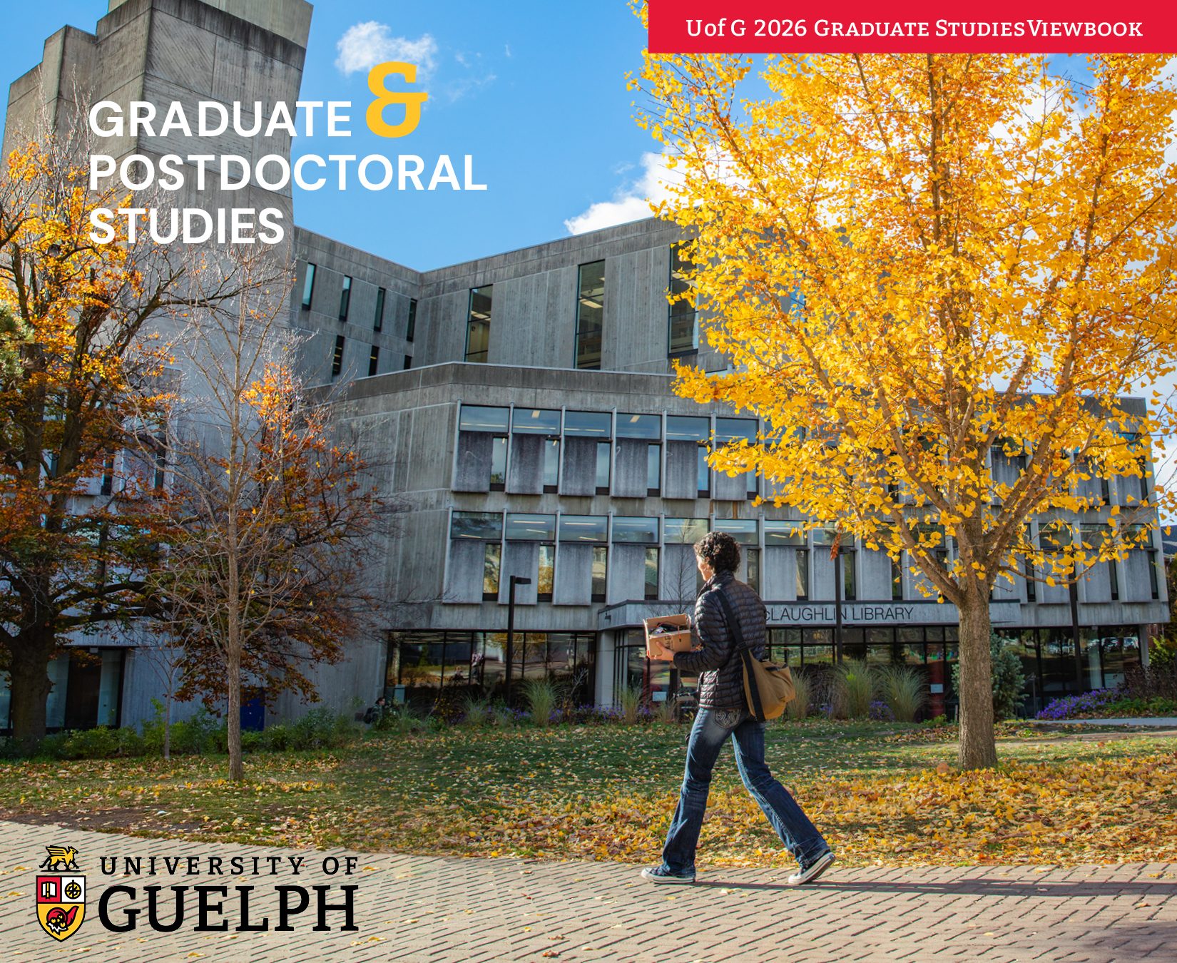 Cover of the 2026 U of G Grad Studies Viewbook