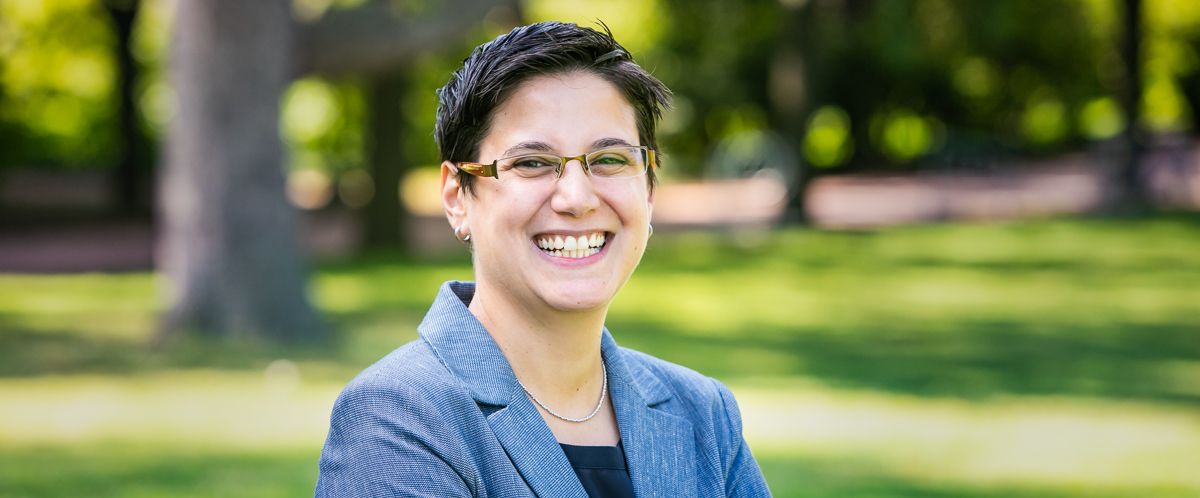 Professor Giannina Descalzi at the University of Guelph