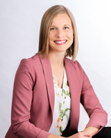 Studio portrait of Dr. Katie Clow