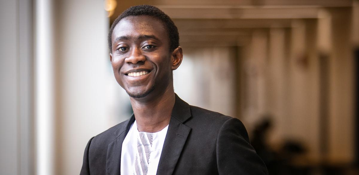 Portrait of graduate student Abdul-Rahim Abdulai