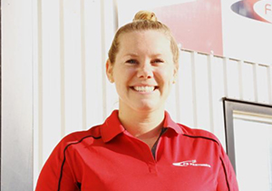Meagan Griffiths precision agronomist outside FS Partners