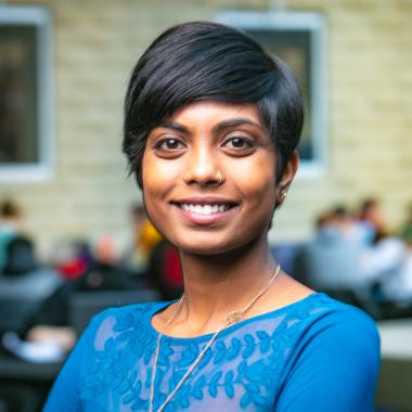 Portrait of graduate student Meera Navaratnam