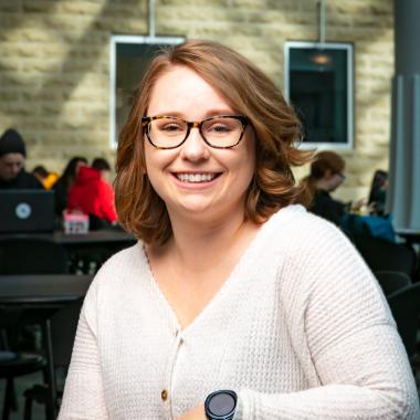 Portrait of graduate student Megan Brasher